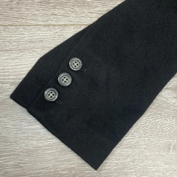 Eddie Bauer Black Wool Blazer Lined Single Breast Notch Collar Size 20 - Picture 14 of 15